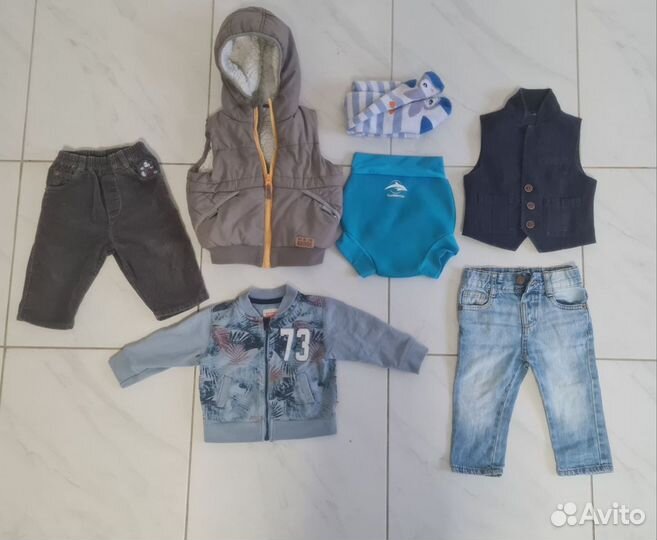 Пакет детской одежды с 9 месяцев до 1,5 лет