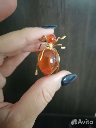 Брошь жуки, винтажные