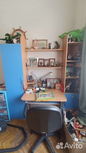 Компьютерный стол и шкаф