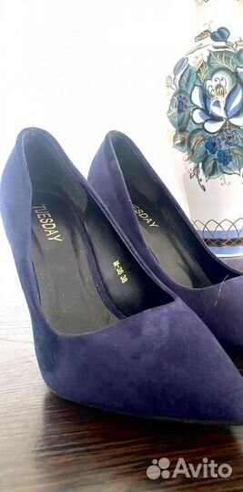 Туфли замша