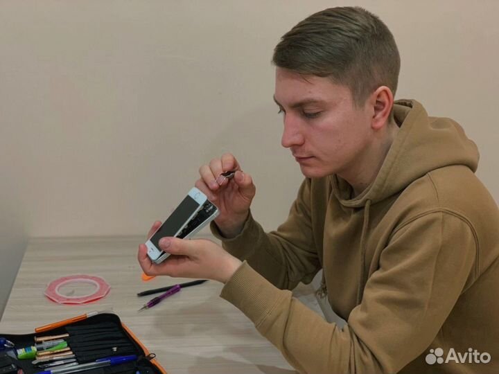 Ремонт iPhone айфон, замена экрана, батареи, стекл