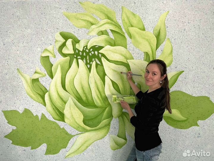 Роспись стен художник