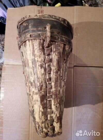 Короб из бересты.Старинный