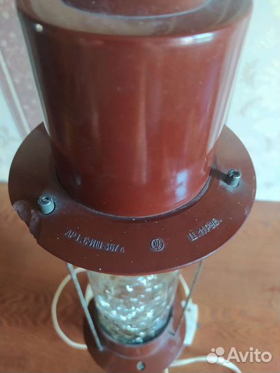 Лампа ночник Ракета СССР