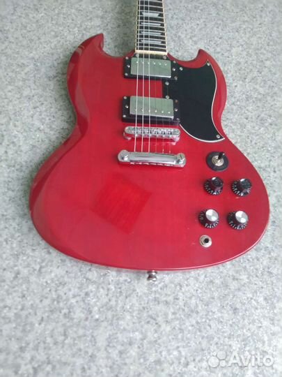 Электрогитара Aria Pro II Blitz SG Cherry Red