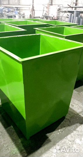 Мусорный контейнер 0.75 м3. Арт 45979