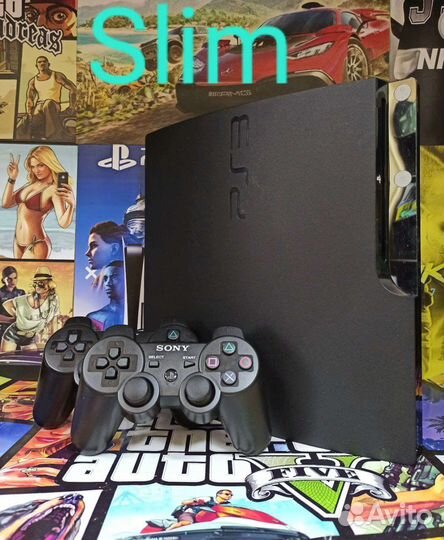 Sony Playstation 3 Slim/SuperSlim С Играми