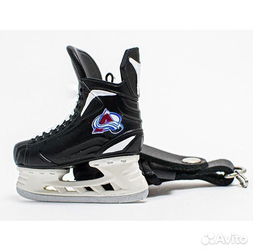 Брелок конек хоккейный Colorado Avalanche и др
