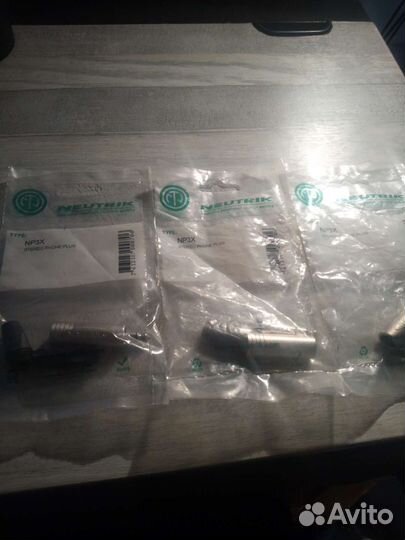 Разъёмы Neutrik NP3X Jack 6.3 (1/4) Stereo