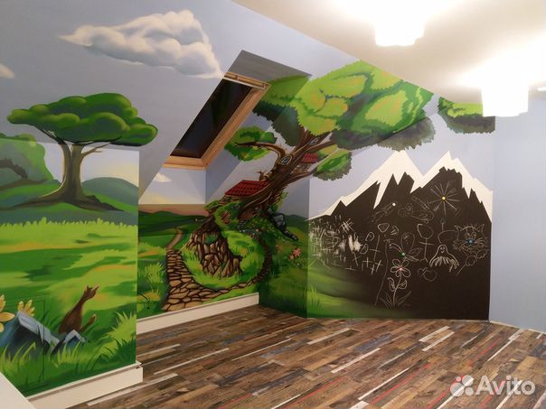 Роспись стен