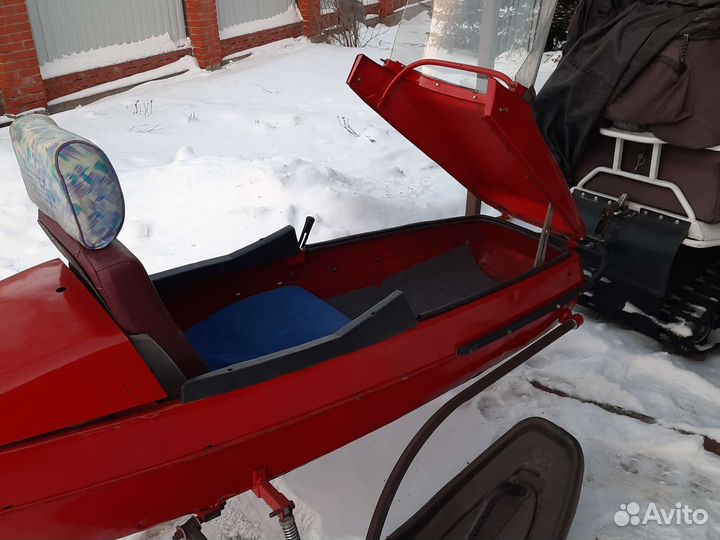 Пассажирские сани для снегохода