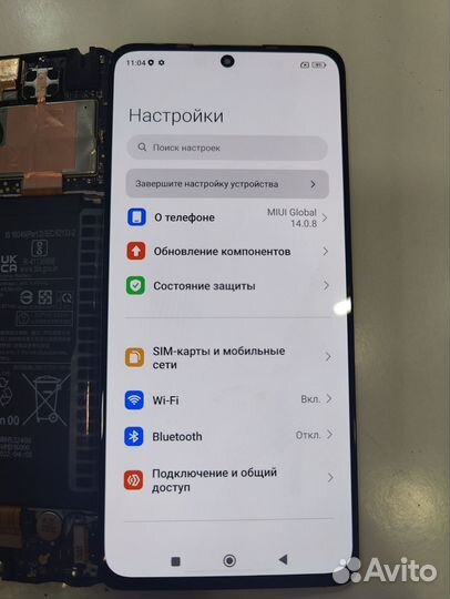 Xiaomi redmi note 10 pro на запчасти