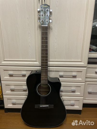Электроакустическая гитара fender