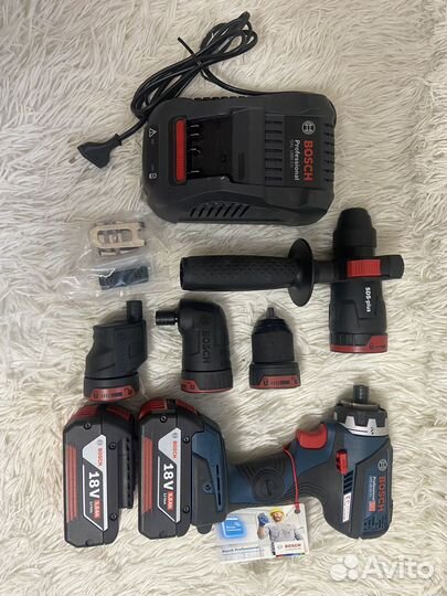 Шуруповерт, перфоратор Bosch GSR 18v-60 fc