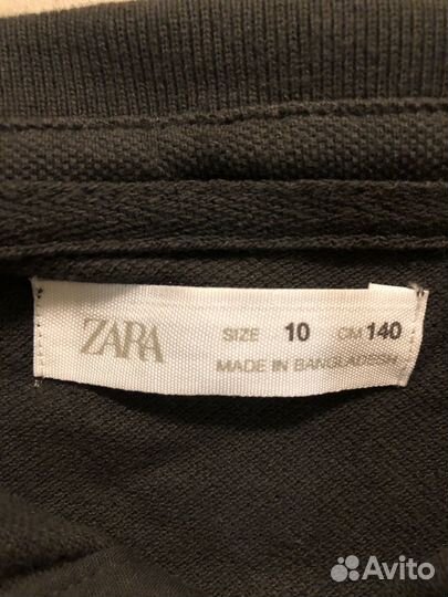 Поло для мальчика в школу zara новое