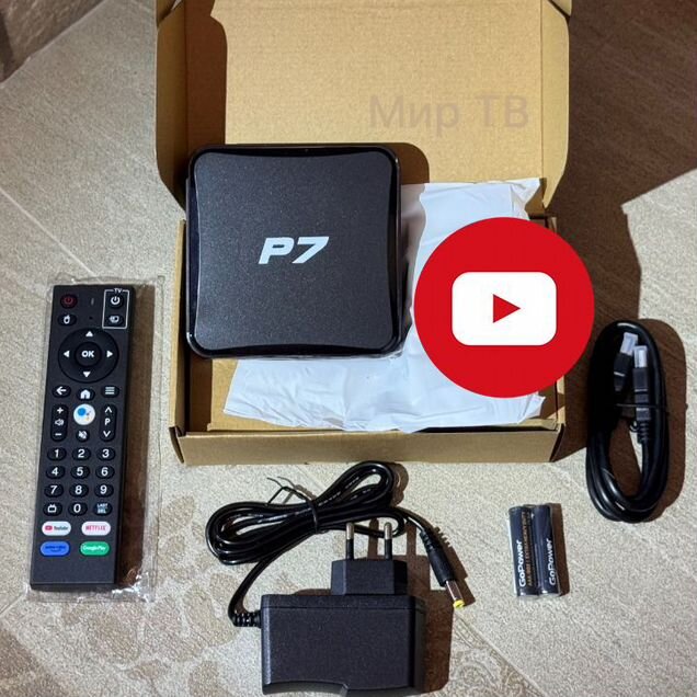 Ютуб P7 Android tv приставка каналов
