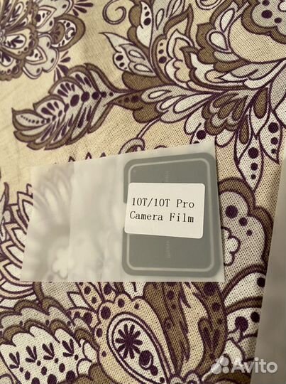 Защитное стекло экран + камера Xiaomi 9 note 10t