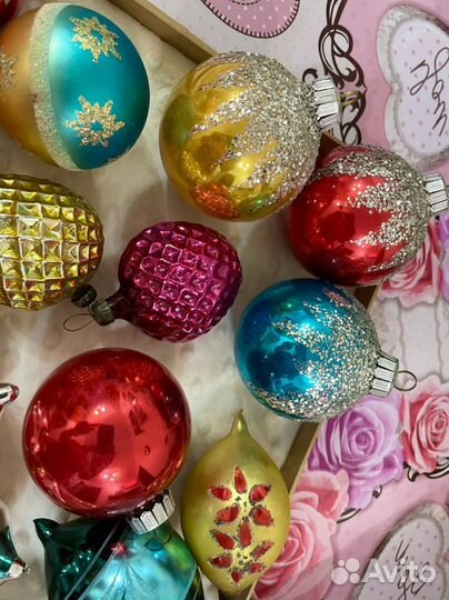 Елочные игрушки СССР гдр