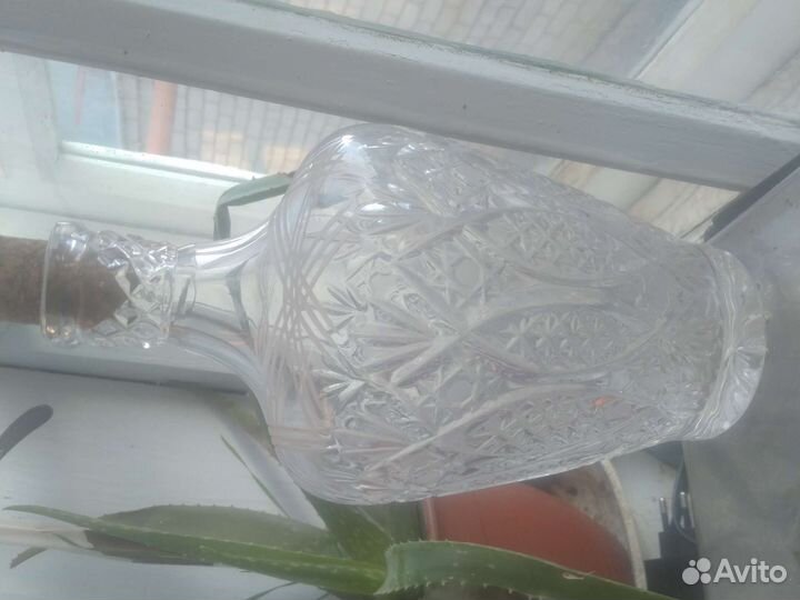 Графины хрустальные СССР
