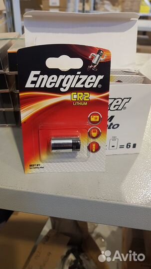 Литиевая батарейка Energizer CR-2
