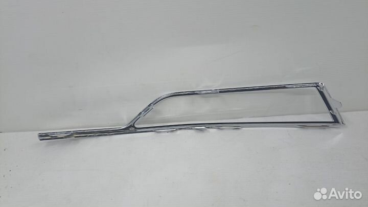 Молдинг пер бампера хром Octavia А8 2020г L/R