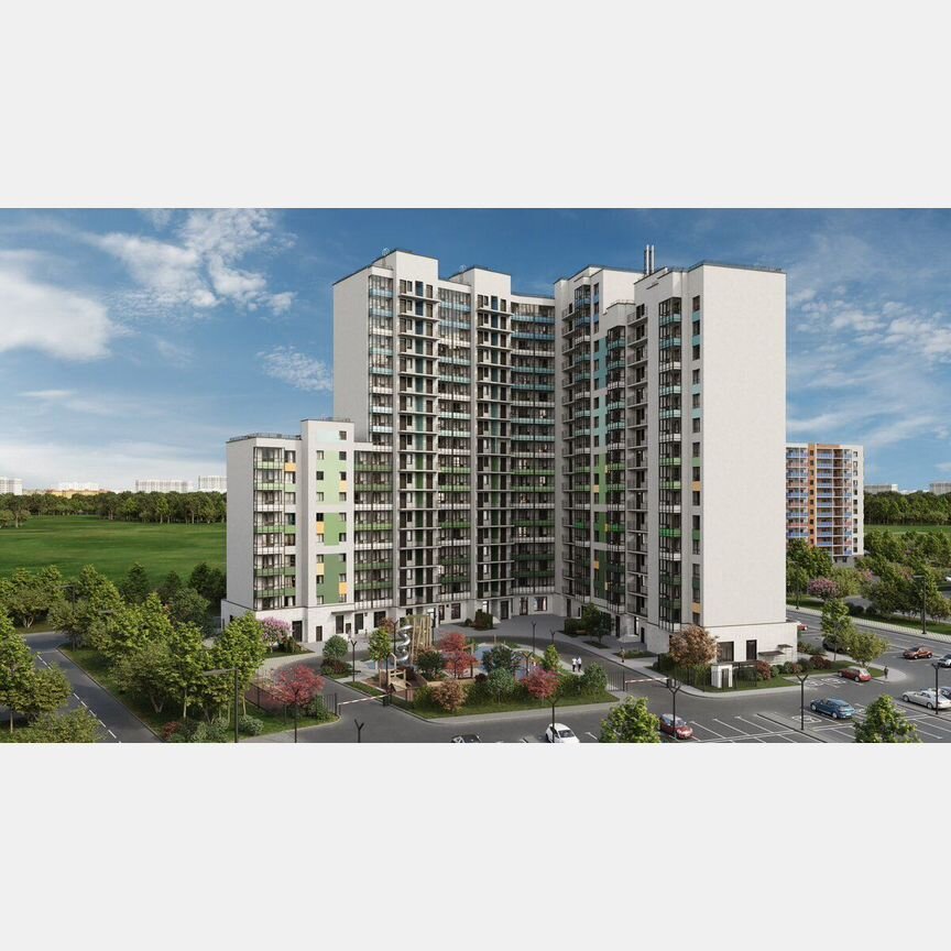 1-к. квартира, 38,2 м², 15/15 эт.