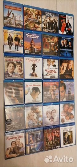 Фильмы и мультфильмы на blu-ray