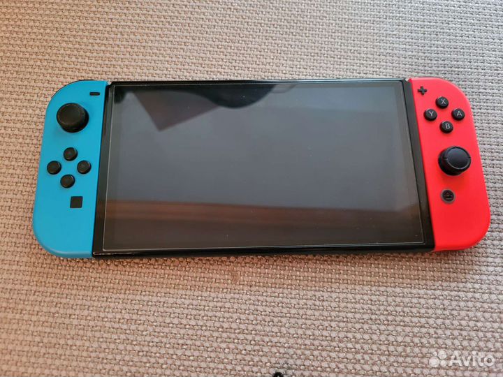 Nintendo switch oled прошитая чипом +256gb