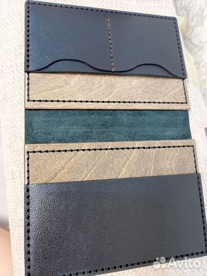 Обложка на паспорт кожаная