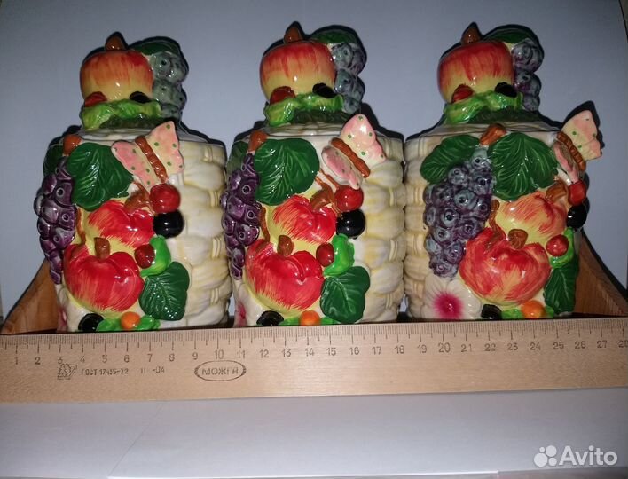 Керамические банки для сыпучих продуктов