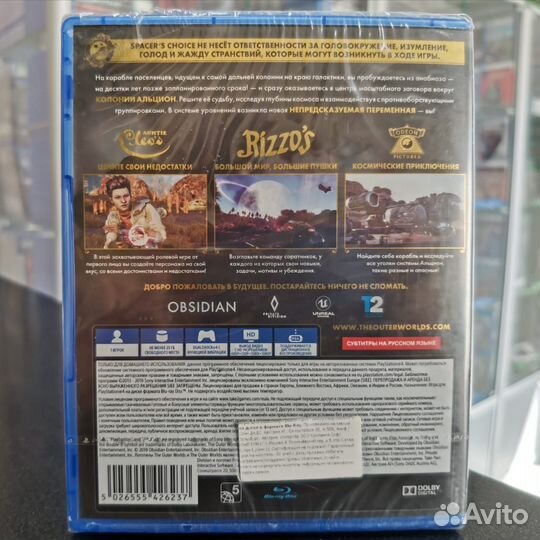 The Outer Worlds PS4 (новый)