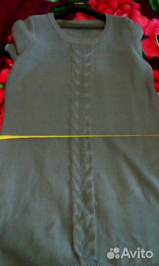 Платье и джинсы 58-60 р