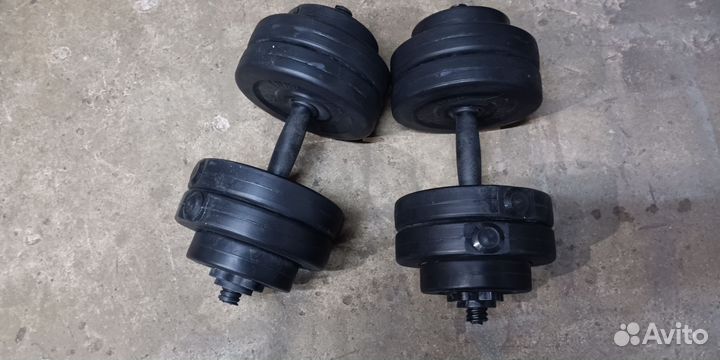 Гантели разборные бу