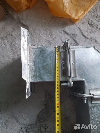 Воздуховод оцинкованный прямоугольный вентиляция