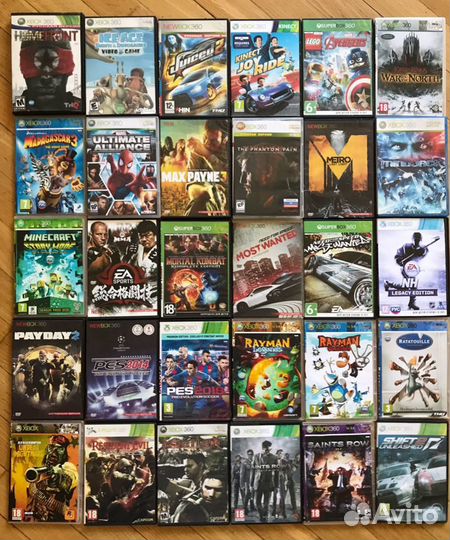 Игры на xbox 360 LT 3.0