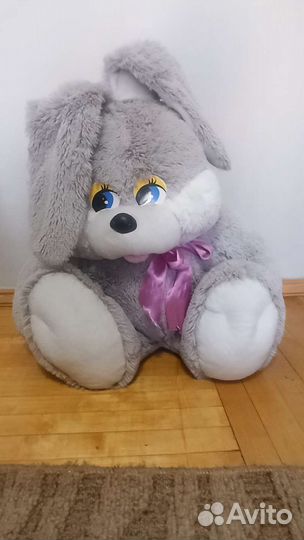 Мягкая игрушка заяц