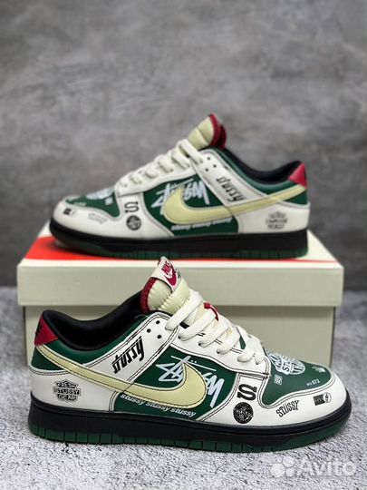 Кроссовки Nike Sb dunk low Stussy Мужские