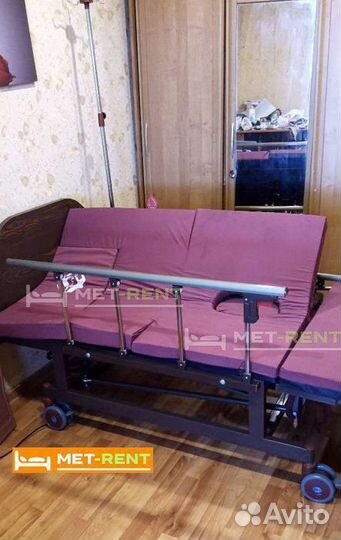 Кровать для лежачих больных +электротуалет+матрас