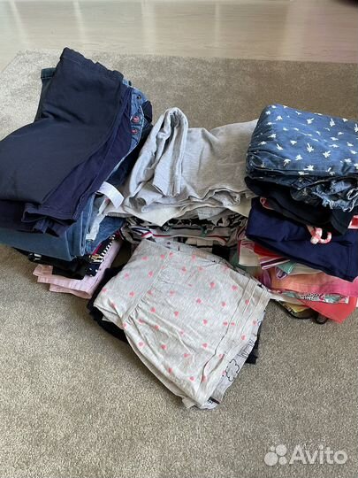 Вещи пакетом для девочки 116