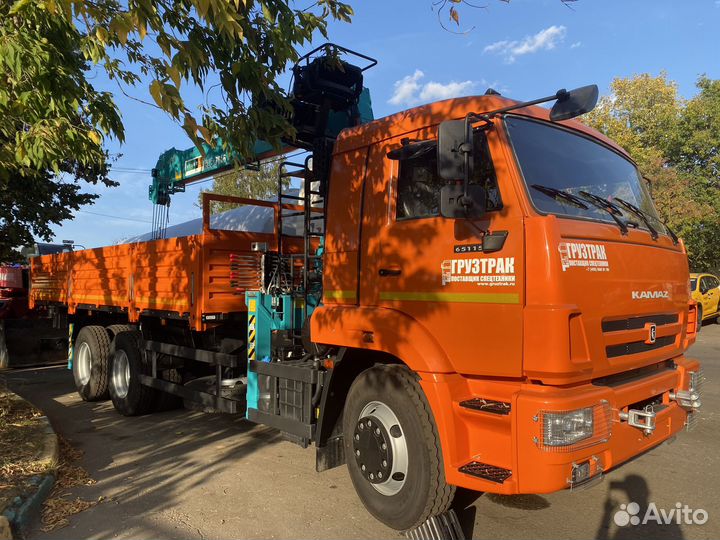 КамАЗ 65115-48 (А5) с КМУ, 2023