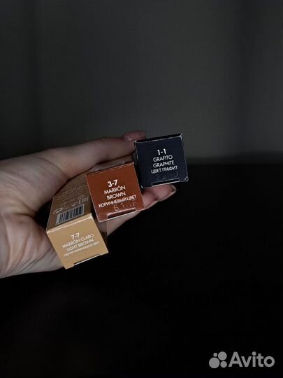 Профессиональная краска для бровей/ресниц + оксид