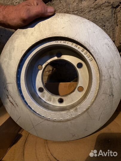 Тормозные диски тойота прадо 90