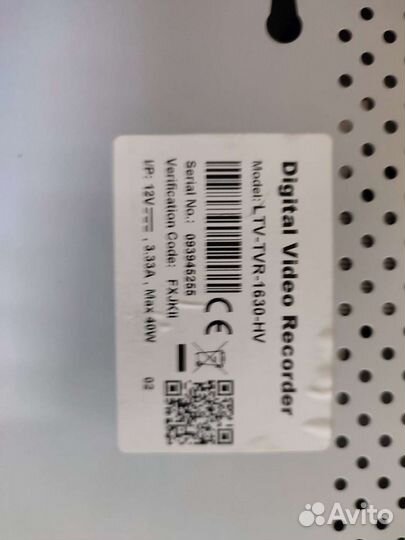 16-канальный HD-TVI видеорегистратор