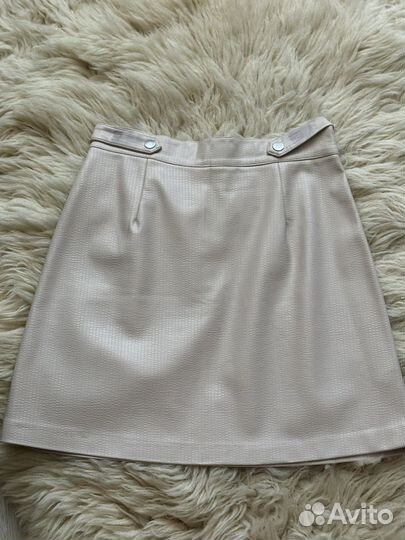 Кожаная юбка