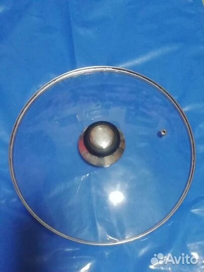 Крышка для сковороды стеклянная d 28 см