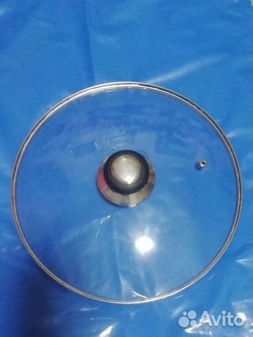 Крышка для сковороды стеклянная d 28 см