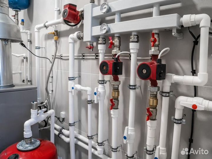 Сантехник Монтаж водопровода от колодца и скважины