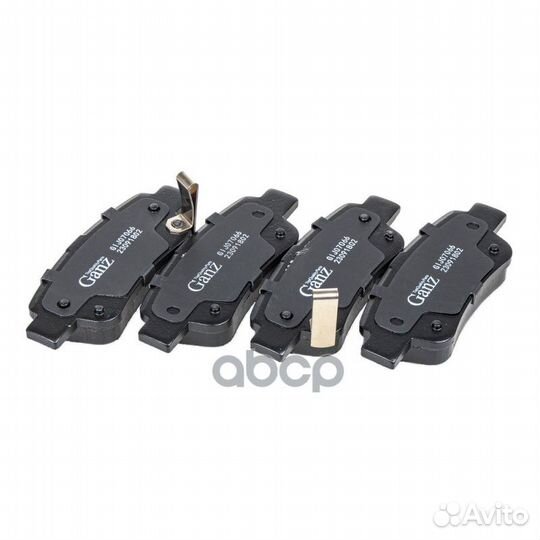 Колодки задние honda CR-V 07- ganz GIJ07066