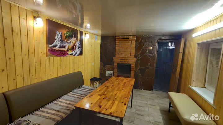 Семейная баня с вениками