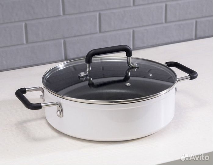 Сотейник Xiaomi Mijia Home Pan 4 л, белый